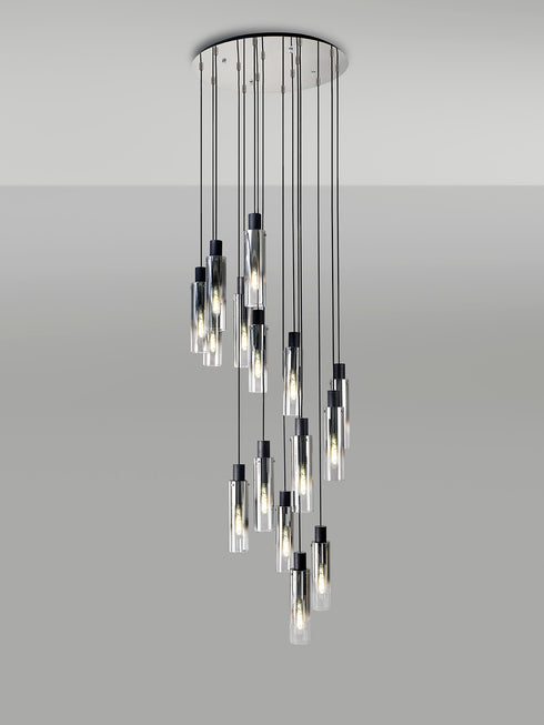 Brooks Slim Round Pendant 15 Light